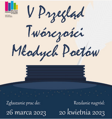 V Przegląd Twórczości Młodych Poetów – konkurs dla uczniów oraz studentów woj. małopolskiego
