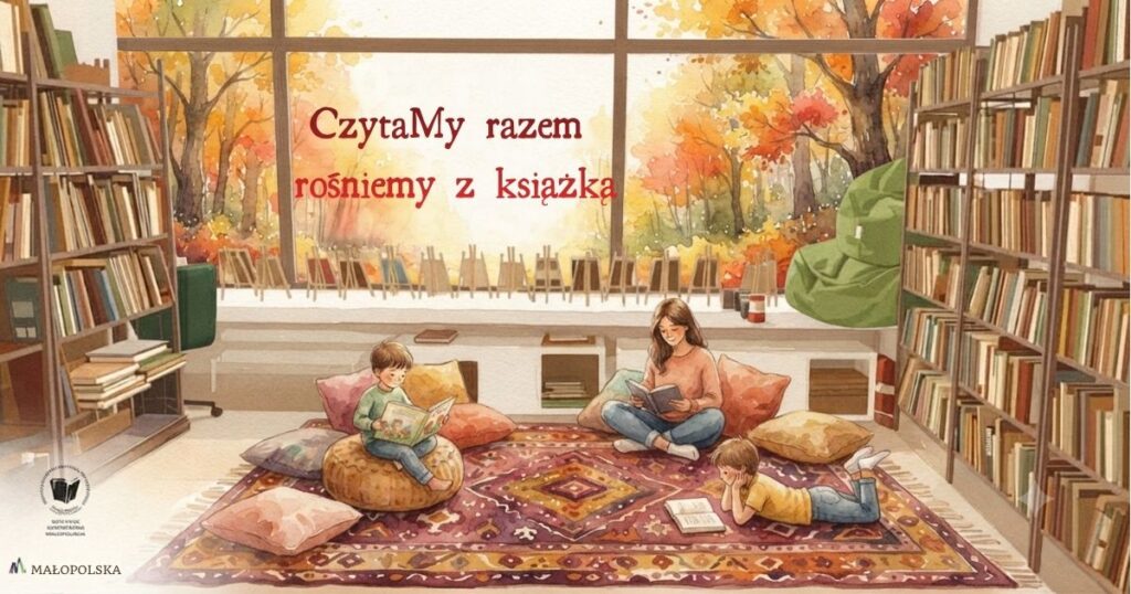 CzytaMy razem rośniemy z książką- rodzinne spotkania